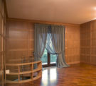 <strong> boiserie a tutta altezza e parapetto in legno, essenza </strong> <br> Oggettistica Casa